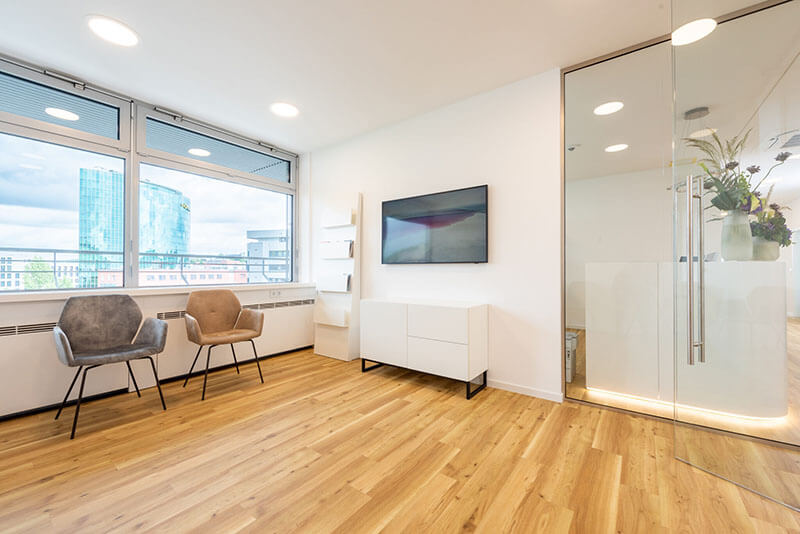 Wartebereich Botox Würzburg